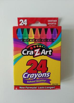 Воскові крейди, олівці для малювання 24 кольору