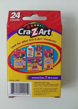 Воскові крейди, олівці для малювання 24 кольору2 фото