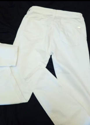 Белые джинсы летние джинсы4 фото
