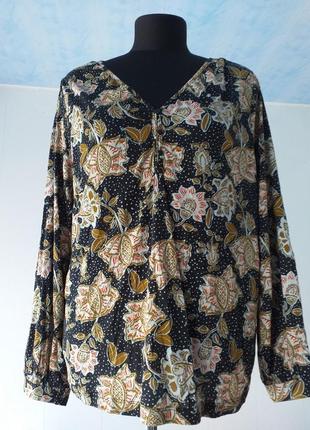 Ніжна віскозна футболочка з рукавом