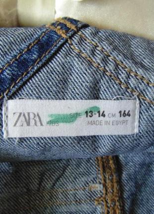 Крутой джинсовый сарафан zara6 фото