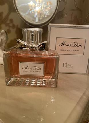 Dior  absolutely blooming 100ml парфюмированная вода