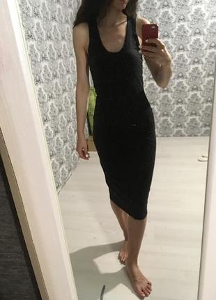 Облягаюче плаття футляр майка по фігурі h&m