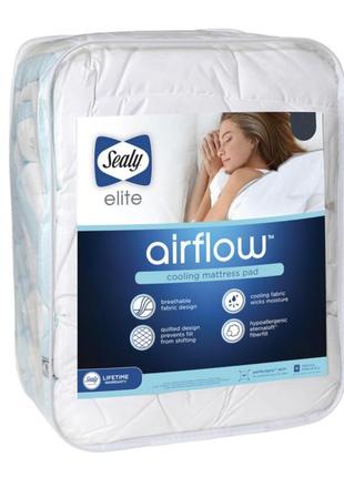 Наматрацник sealy elite airflow cooling mattress pad