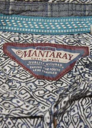 Mantaray модаль рубашка легка літня літо сорочка silk tommy bahama4 фото