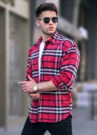 Мужская рубашка в клетку