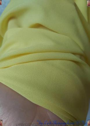 Нове шикарне ошатне плаття в підлогу з яскравою спідницею в жовтому кольорі, розмір с-м6 фото