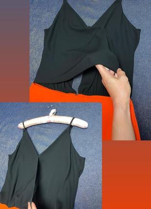 Сукня сарафан на тонких бретелях і з оголеним животиком від asos7 фото