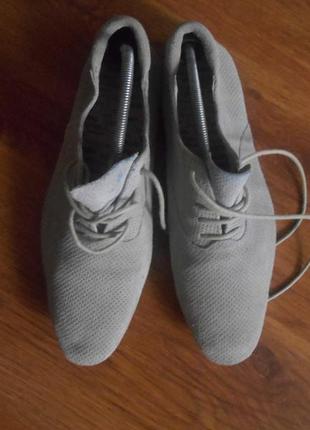 Легкие замшевые туфли topman  р.41.5-421 фото
