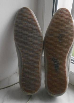 Легкие замшевые туфли topman  р.41.5-426 фото
