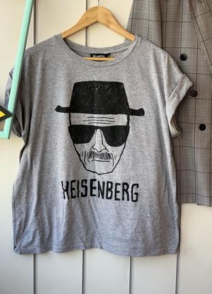 Футболка женская breaking bad во все тяжкие хайзенберг волтер уайт большой размер батал