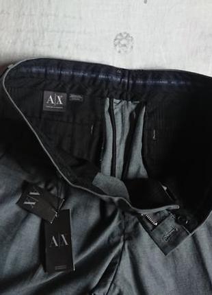 Брендові фірмові котонові брюки armani exchange,оригінал,нові з бірками,розмір 36/32.100% котон .6 фото