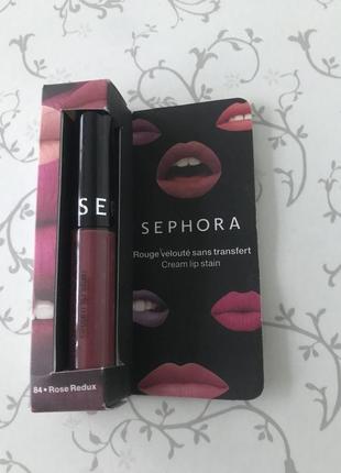 Жидкая помада для губ sephora