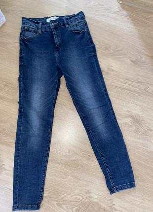Жіночі джинси темно сині2 фото