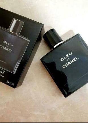 Chanel bleu de chanel parfum 100мл original tester шанелю блю де шанель оригінальний парфум парфумована вода тестер1 фото