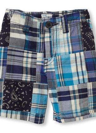 Шорти для хлопчика 4-5 років в ситле печворк children's place