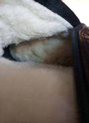 Шкіряні натуральні зимові чоботи цегейка2 фото