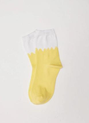 36-38 р нові фірмові жіночі високі шкарпетки лілові з надписом lc waikiki вайкіки носки