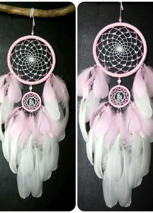 Ловець снів рожевий ,подарунок дитині, ловець снів жля дитячої