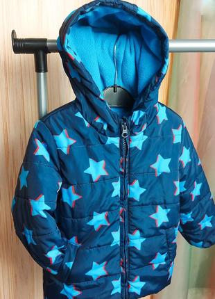Куртка, курточка тепла для хлопчика, для мальчика, демісезон, куртка на флисе2 фото