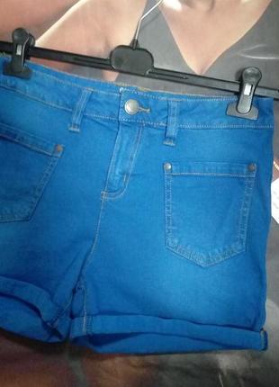 Жіночі, шорти, джинсові, з високою посадкою, esmara, розмір 46, eur 40, 173955 фото