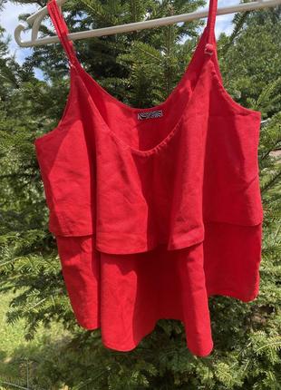 Великі знижки‼️льляна ошатна маєчка кофта