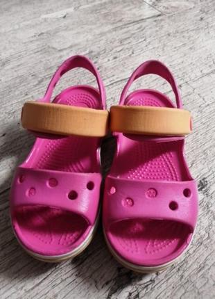 Crocs c9 босоножки1 фото