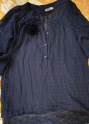 Новая нарядная  блузка, туника шифоновая.