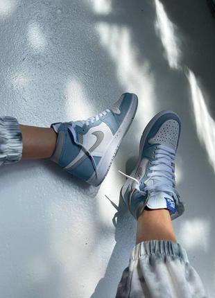 Nike air jordan 1 retro high hyper royal женские кроссовки найк аир джордан9 фото