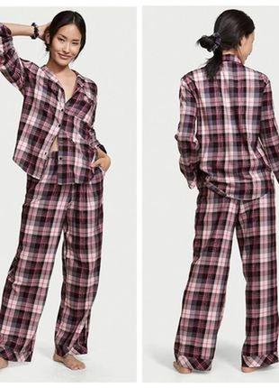 Классическая фланелевая пижама victoria's secret