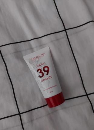 New life cream 39 extracts крем для проблемної шкіри 39 екстрактів