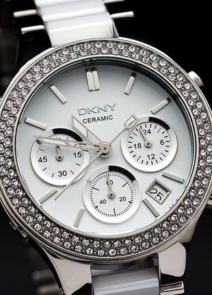 Цена снижена! шикарные женские часы dkny, куплены в париже3 фото