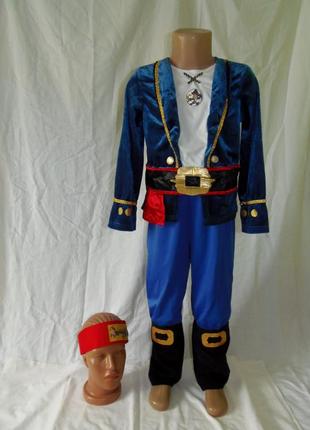Карнавальный костюм пирата,джек пират,корсар на 7-8 лет1 фото