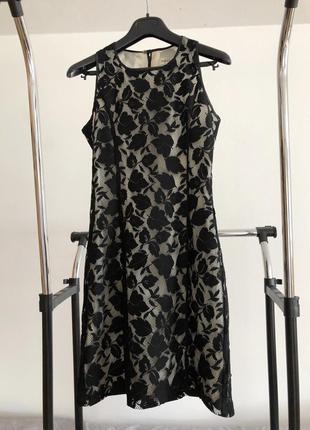 Платье чёрное ажурное, bandolera р.36