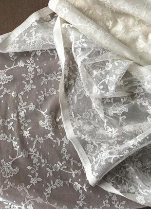 Кружево, отрез .кружевное полотно. франция.