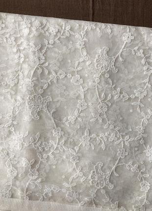 Кружево, отрез .кружевное полотно. франция.