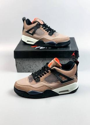 Кросівки чоловічі nike air jordan retro 4/кроссовки женские найк аир джордан рэтро 4