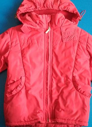 Курточка для дівчинки р. 86