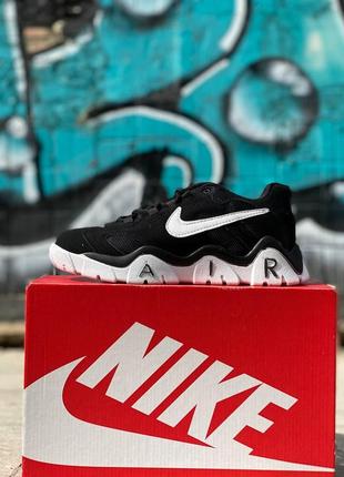 Nike air barrage black white 2 мужские кроссовки найк3 фото