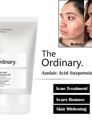 Суспензия с азелаиновой кислотой the ordinary azelaic acid suspension 10% 30 мл