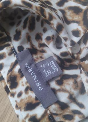 Блузка сорочка primark принт леопард жіноча3 фото