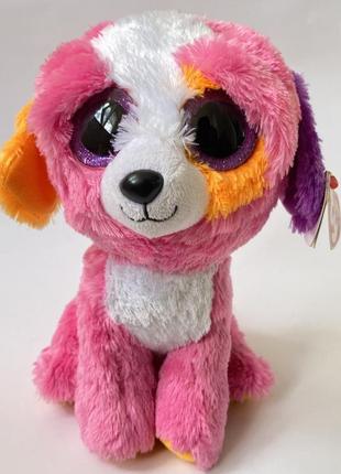 Велика ty beanie boos глазастик яскрава собака precious3 фото