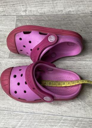 Crocs 25 размер детские сандали тапочки6 фото