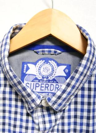 Рубашка в клітинку superdry3 фото