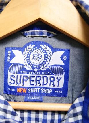 Рубашка в клітинку superdry4 фото