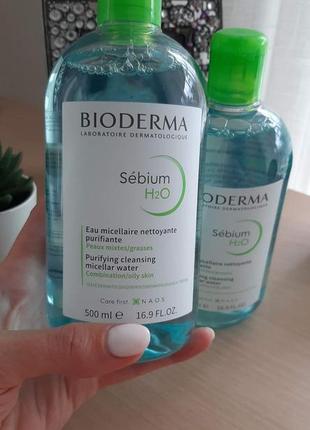 Bioderma sébium h2o micelle solution 500мл.