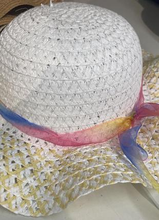 Солом'яний капелюшок, панама, канотьє2 фото