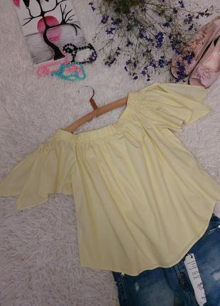 Бавовняна блуза h&m 34