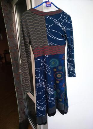 Стильное платье вискоза эксклюзив, s-m l2 фото