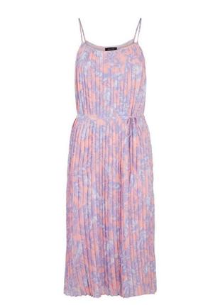 Шикарное летнее платье плисе